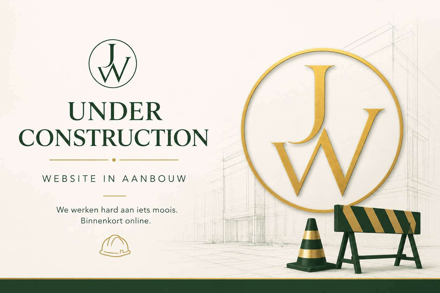 Website in aanbouw
